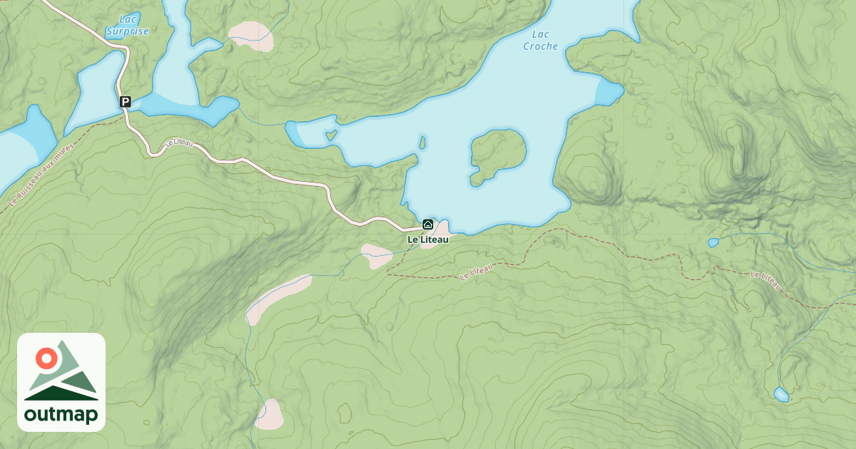 Map of Le Liteau