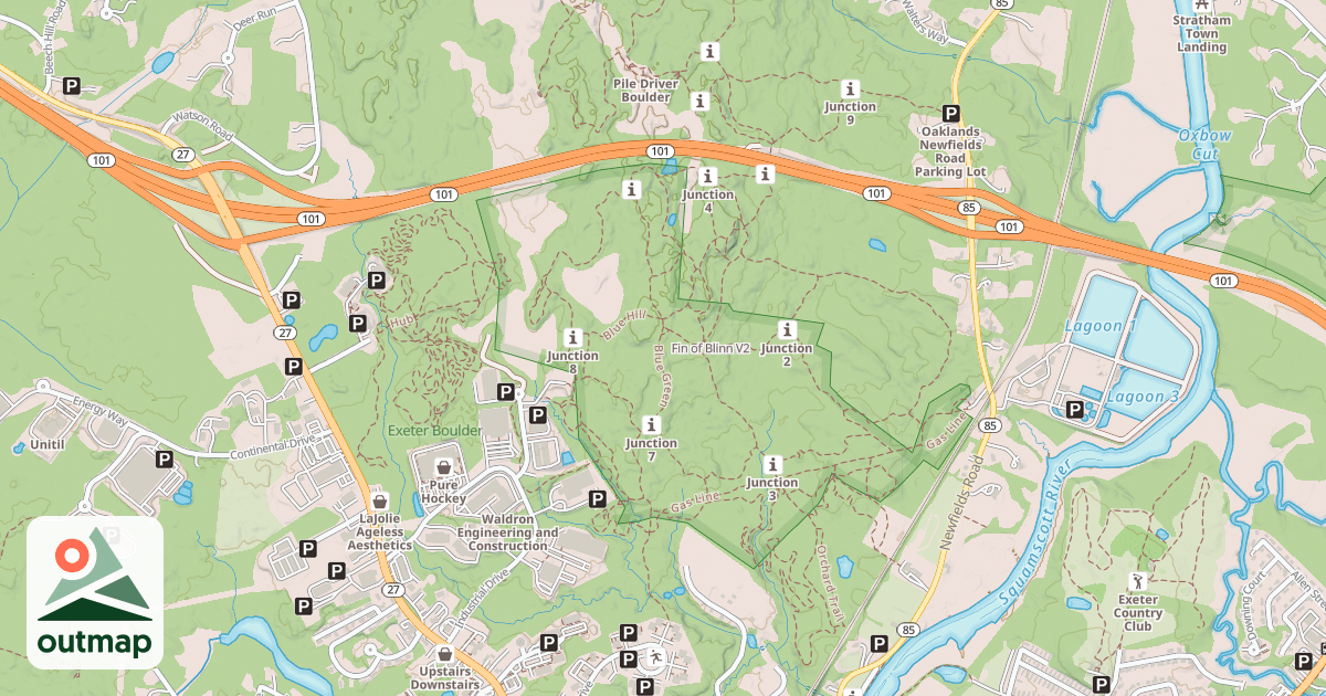 Map of Fin of Blinn