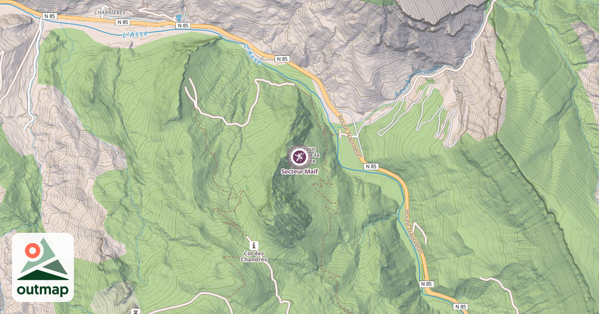 Map of Secteur Maif