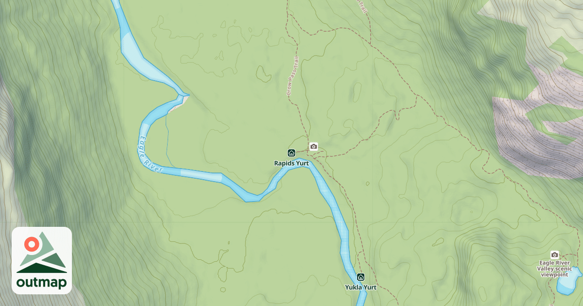 Map of Rapids Yurt