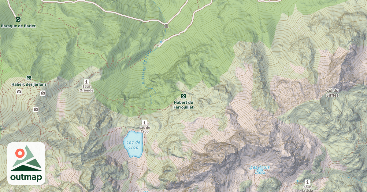 Map of Habert du Ferrouillet