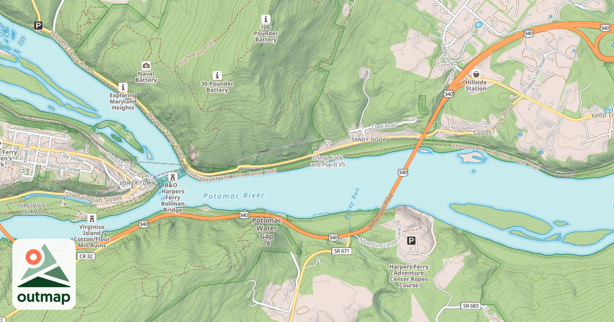 Map of Crimp, Lock, and Pop-It