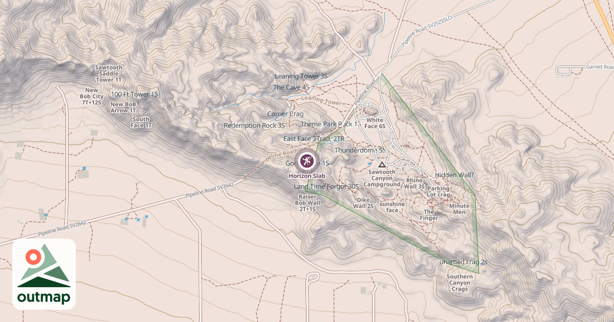 Map of Horizon Slab