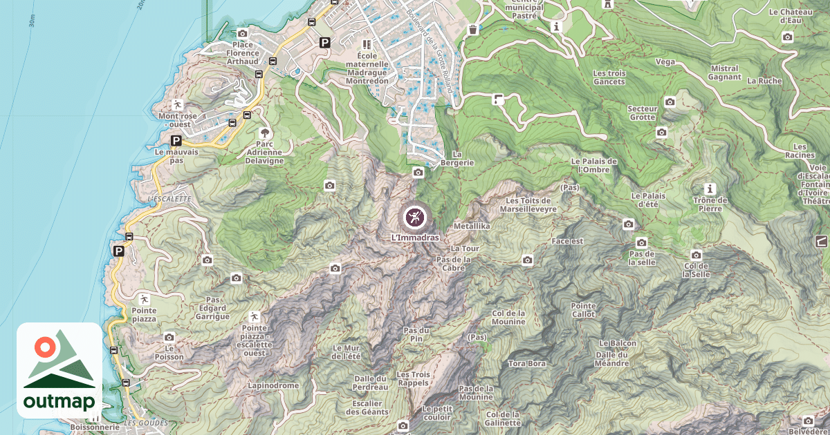 Map of L’Immadras