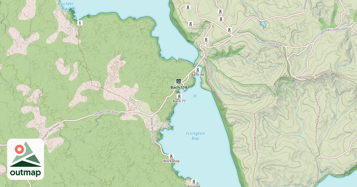 Map of Bach 78