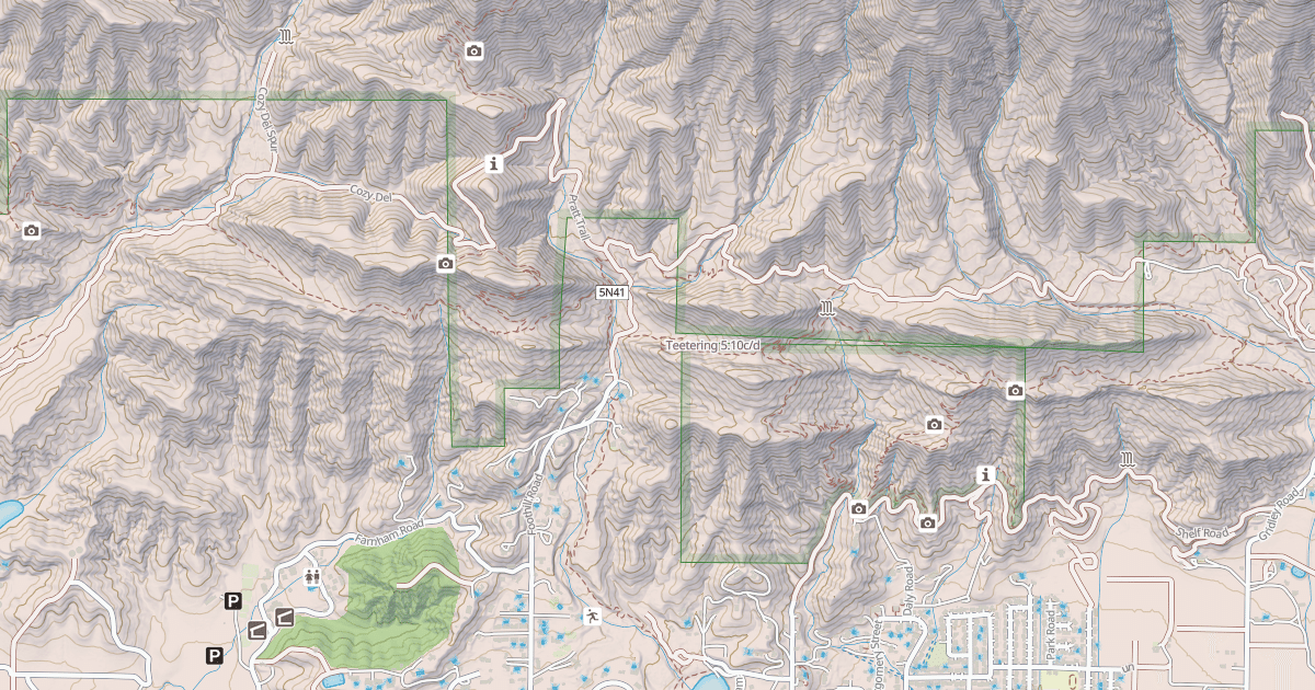 Map preview of Teetering