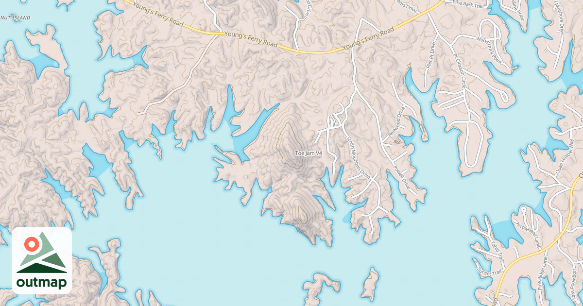 Map of Toe Jam