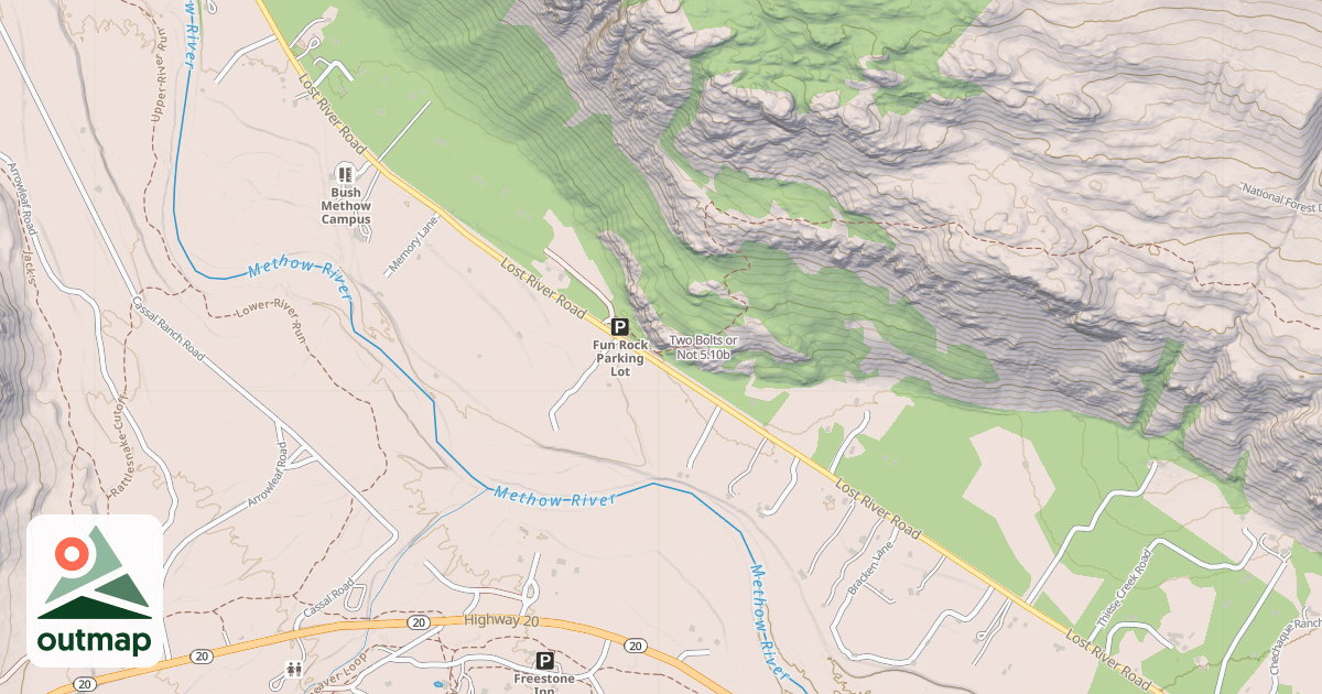 Map of Two Bolts or Not