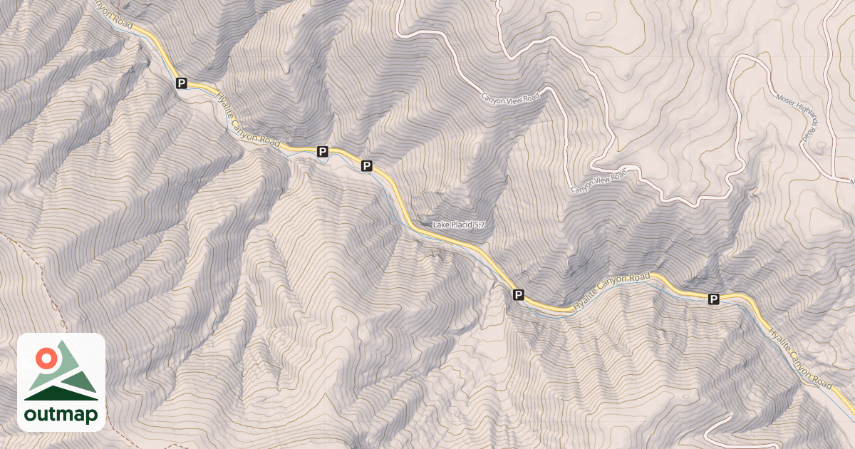 Map of Lake Placid