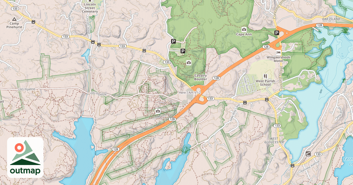 Map of Here I Am