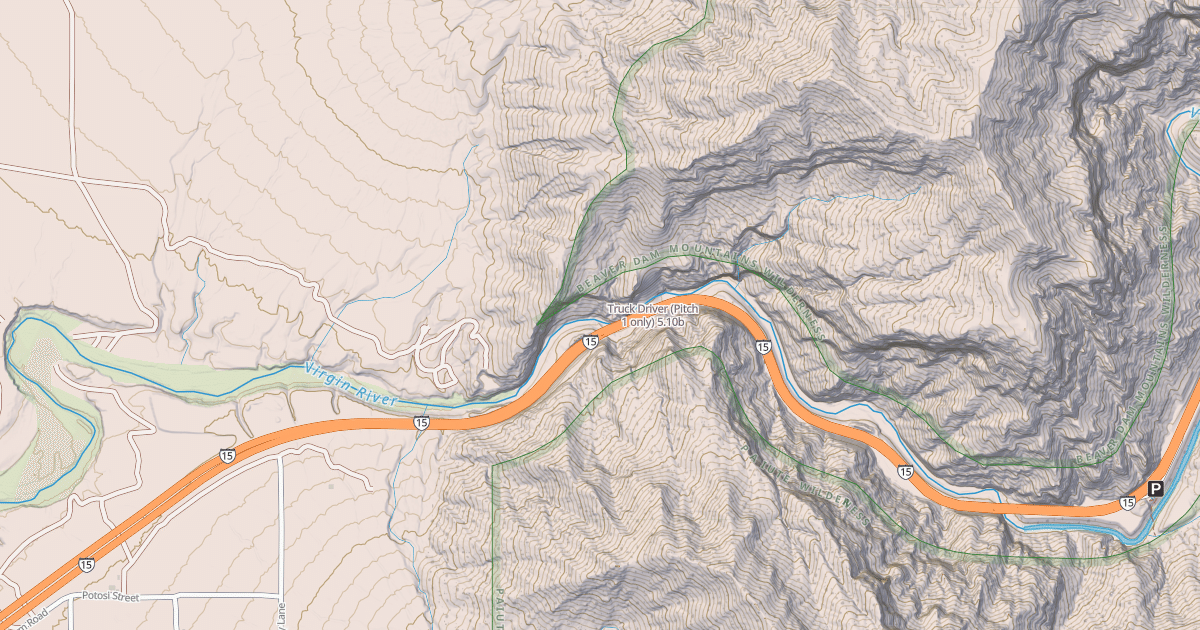 Map preview of Truck Driver (Pitch 1 only)