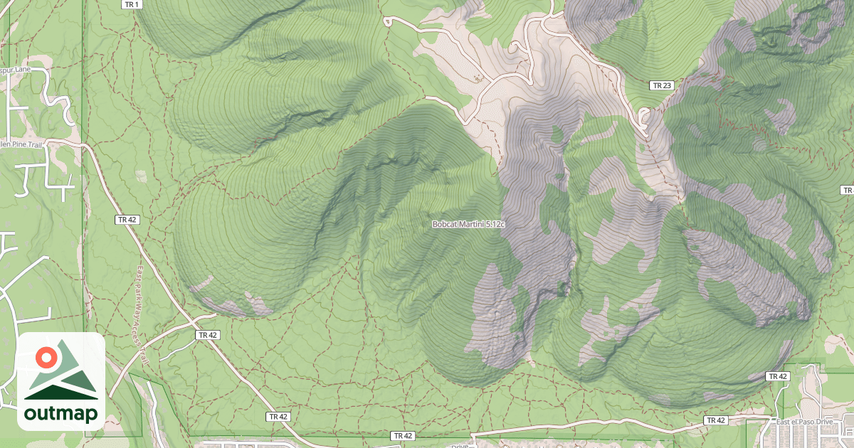 Map of Bobcat Martini