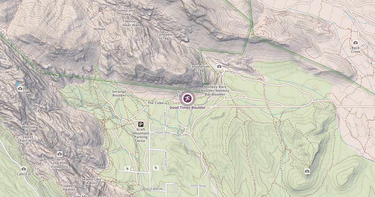 Map preview of Good Times Boulder