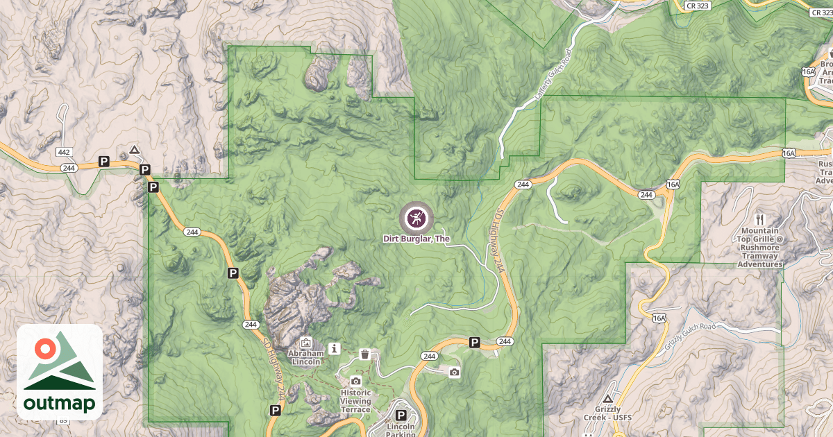 Map of Dirt Burglar, The