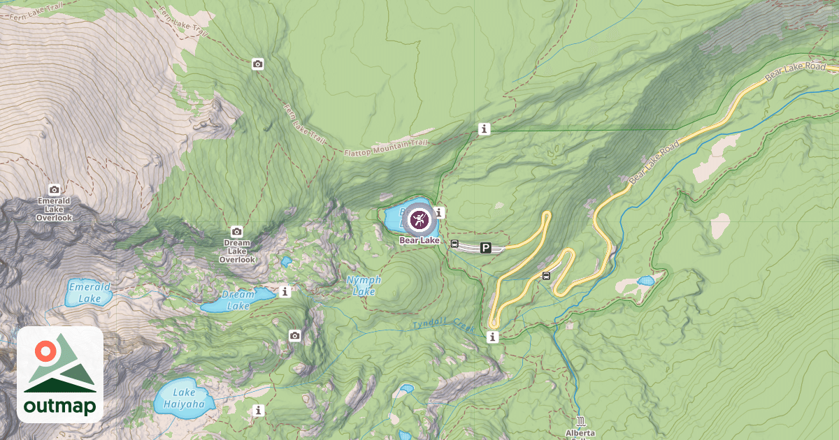 Map of Bear Lake