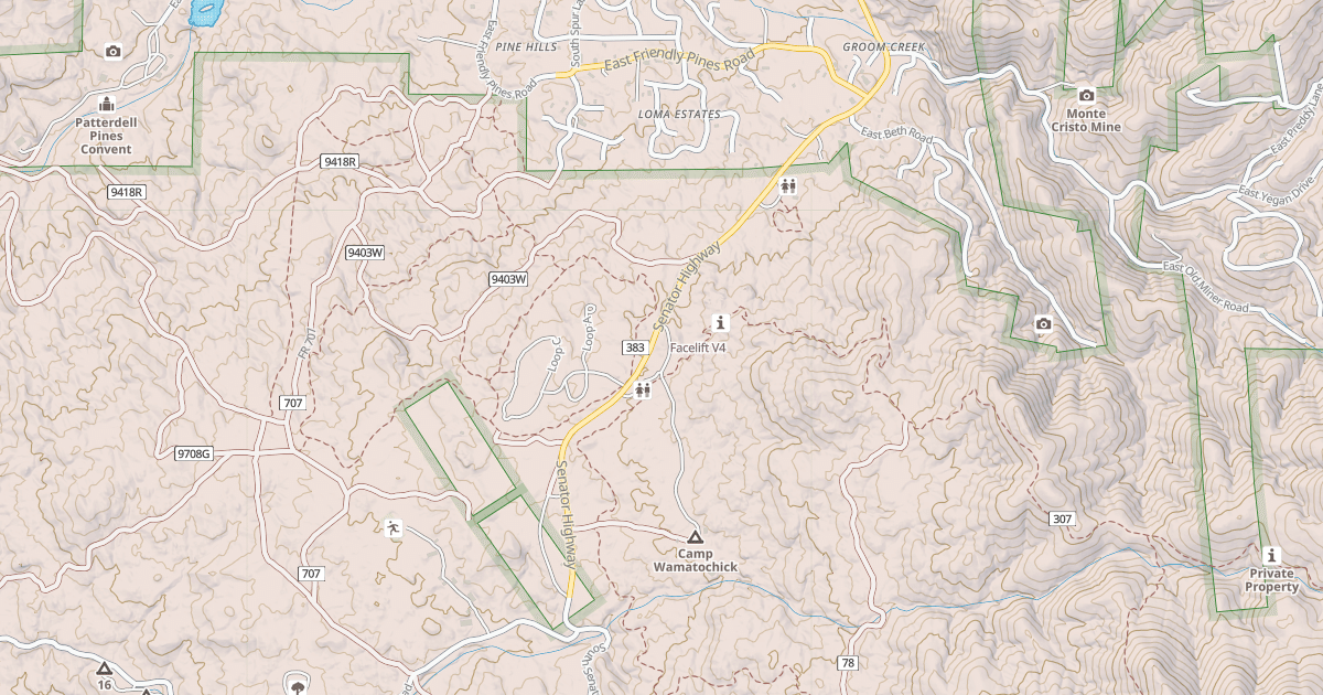 Map preview of Facelift