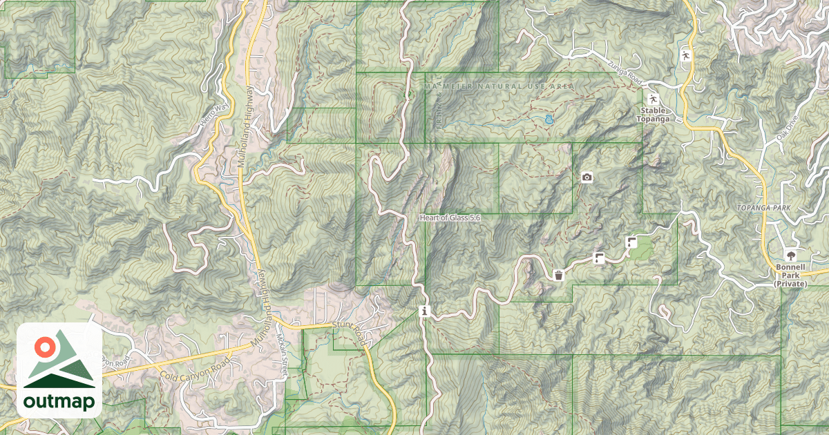Map of Heart of Glass