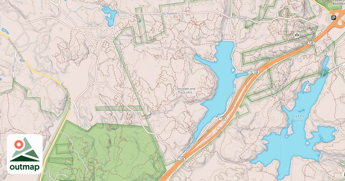 Map of Chocolate and Thick