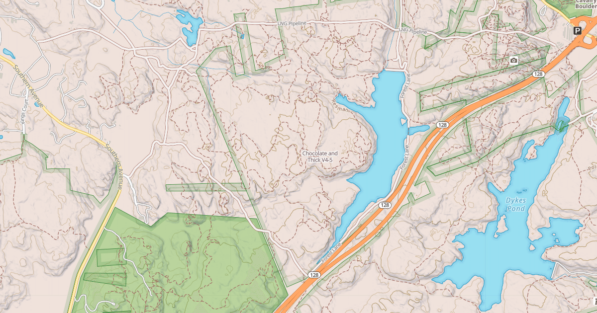 Map preview of Chocolate and Thick