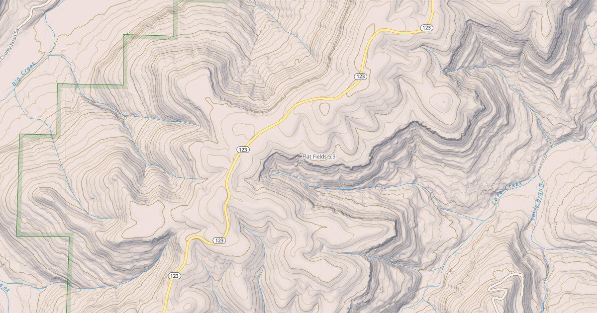 Map preview of Flat Fields