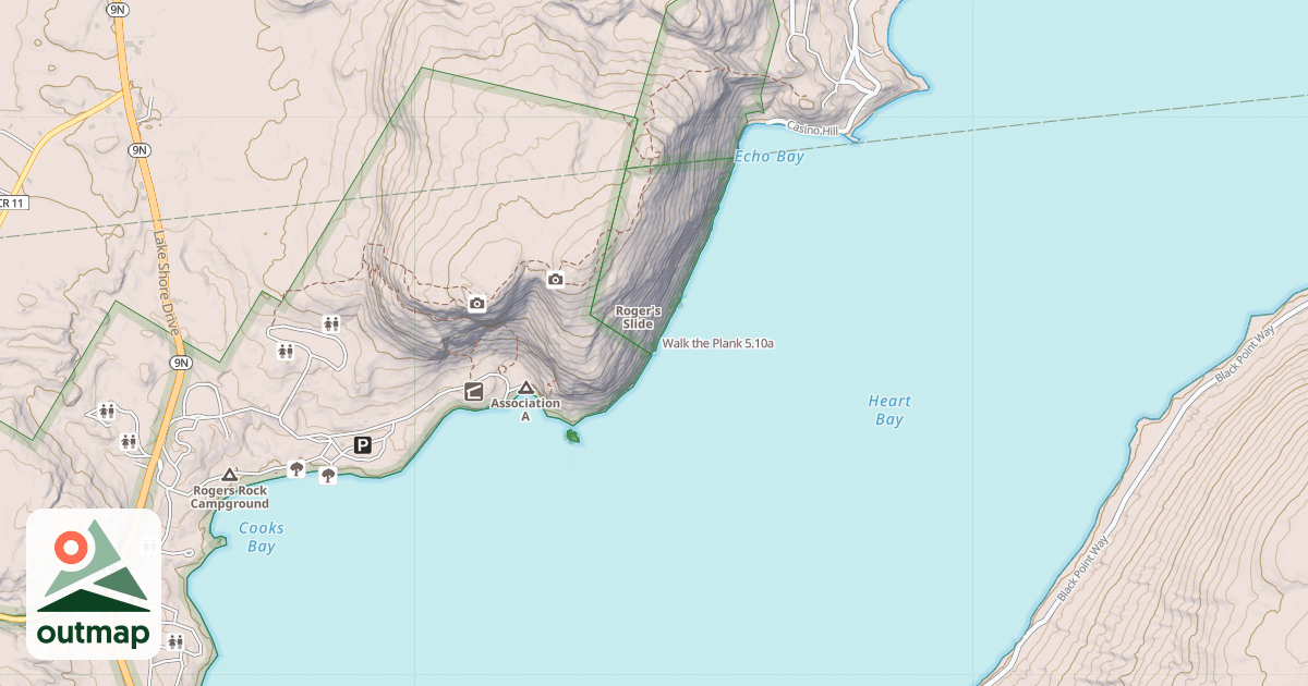 Map of Walk the Plank
