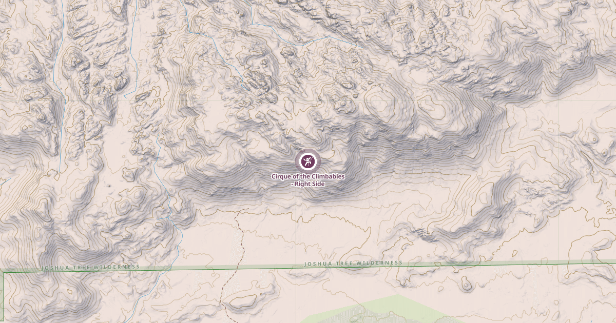 Map preview of Cirque of the Climbables - Right Side