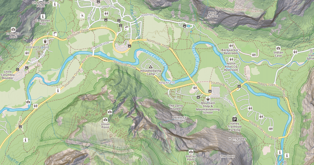 Map preview of King Air