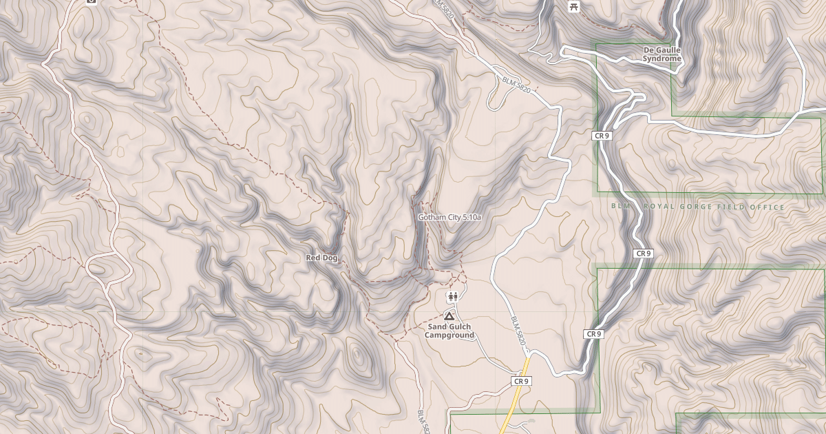 Map preview of Gotham City