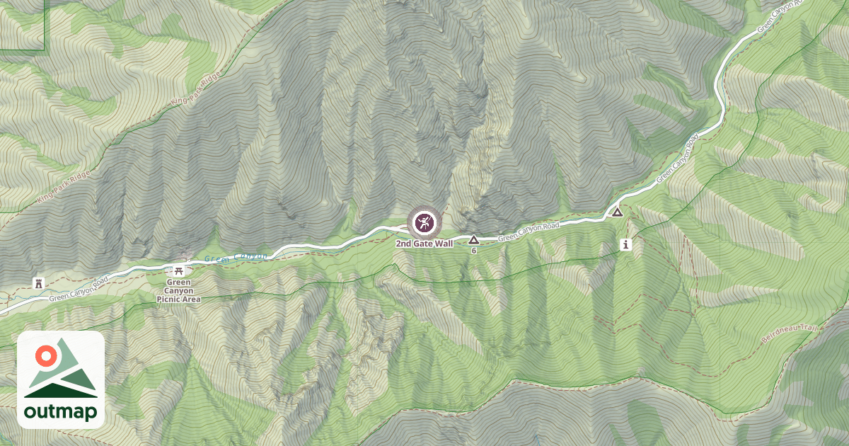 Map of 2nd Gate Wall