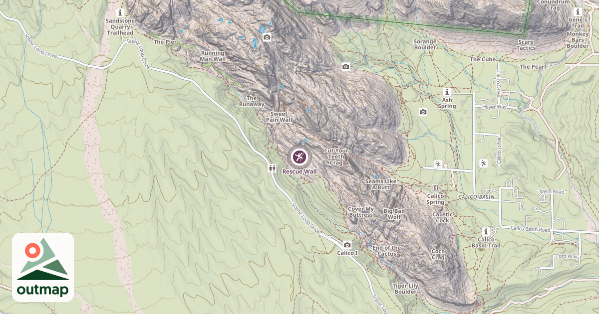Map of Rescue Wall