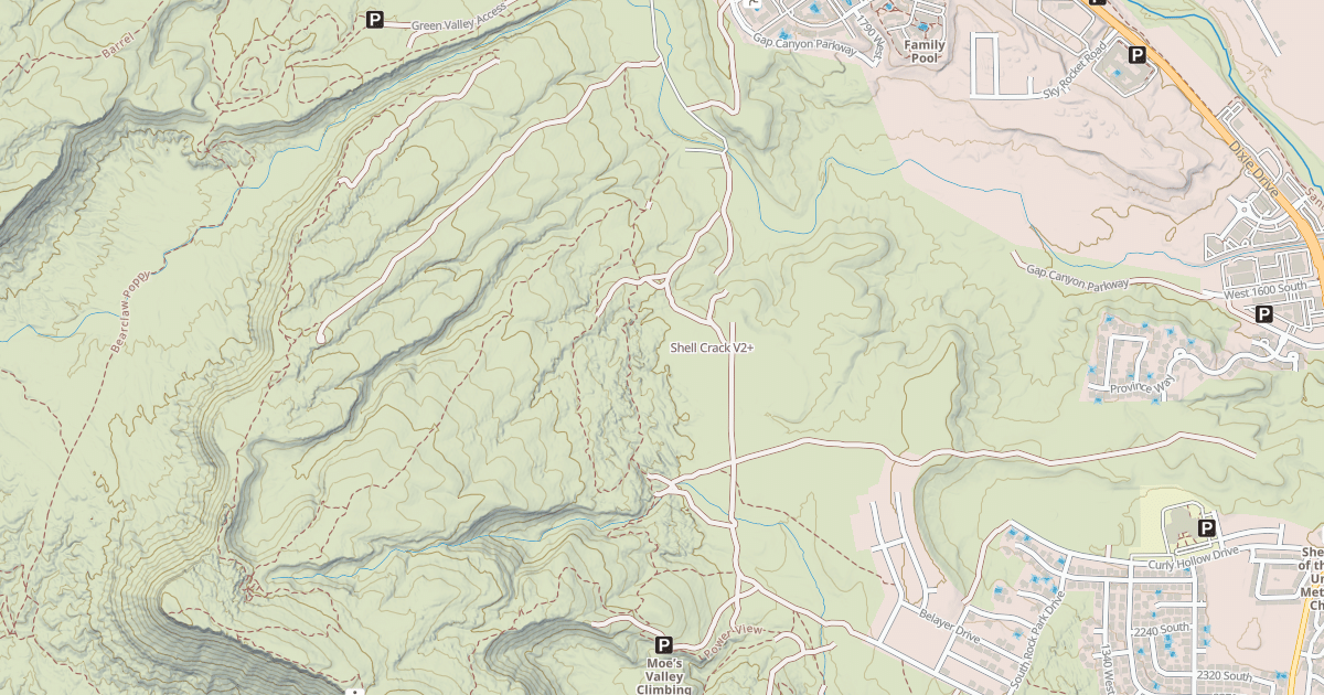 Map preview of Shell Crack