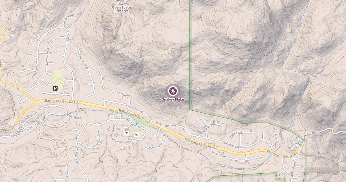 Map preview of Snakey Flake