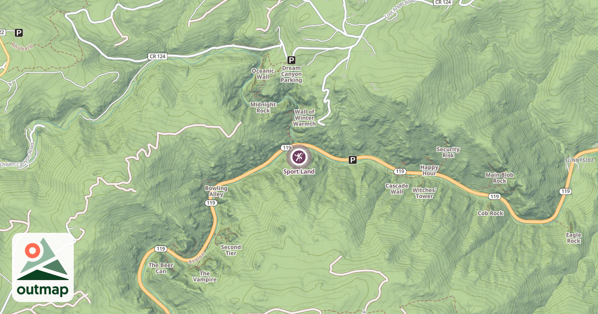 Map of Sport Land