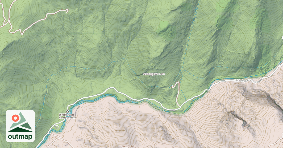 Map of Starting Line
