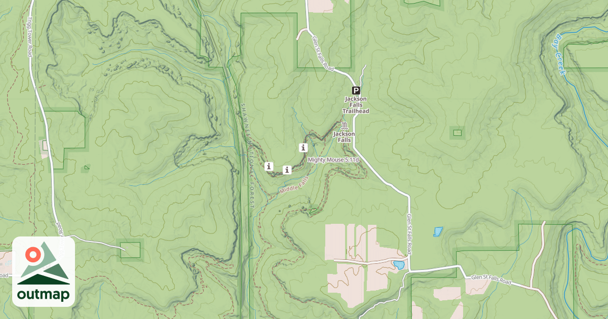 Map of Mighty Mouse