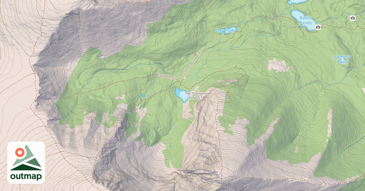 Map of The "Diamond Area"