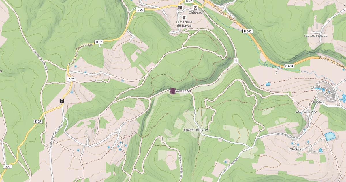 Map preview of Roussignol