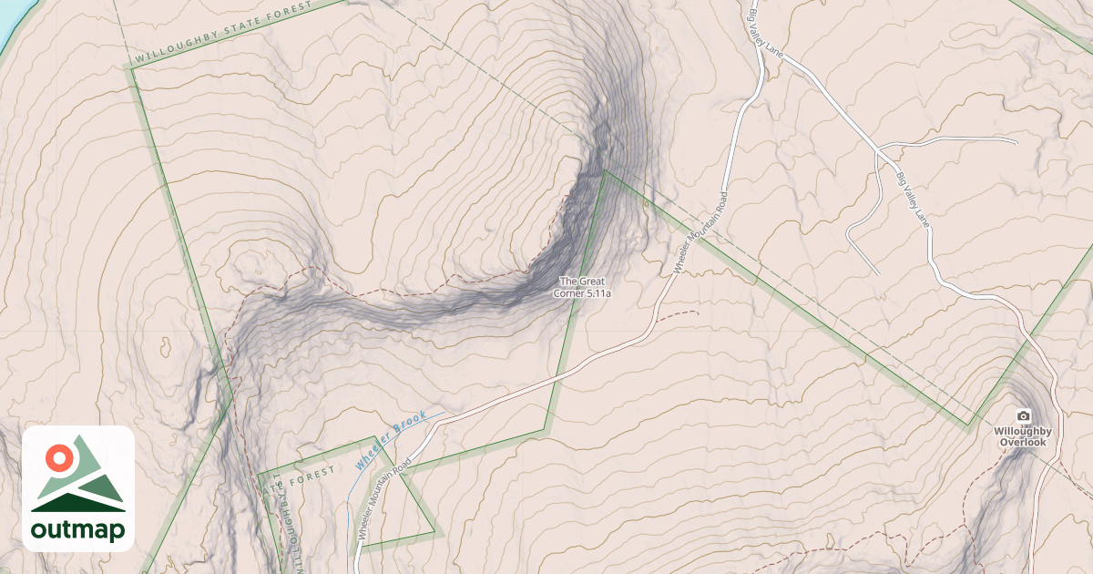 Map of The Great Corner