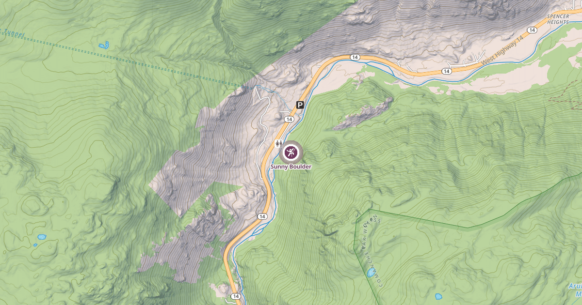 Map preview of Sunny Boulder