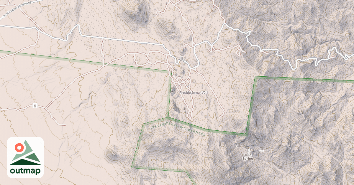 Map of Fireside Smear