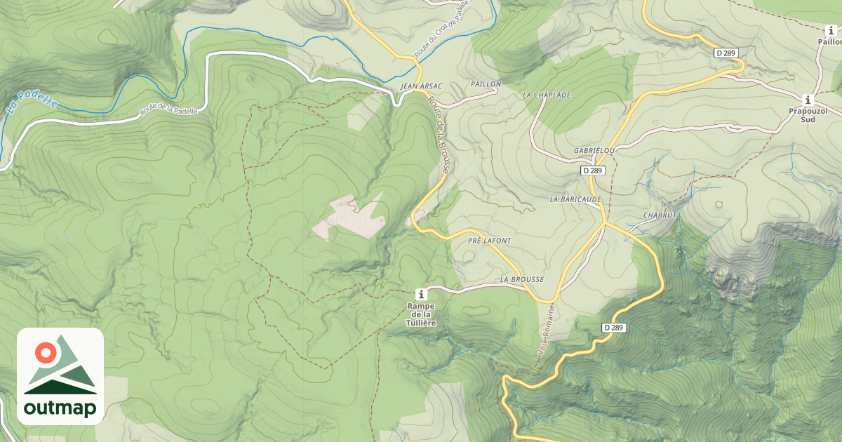 Map of Bivouac de Pré du bois