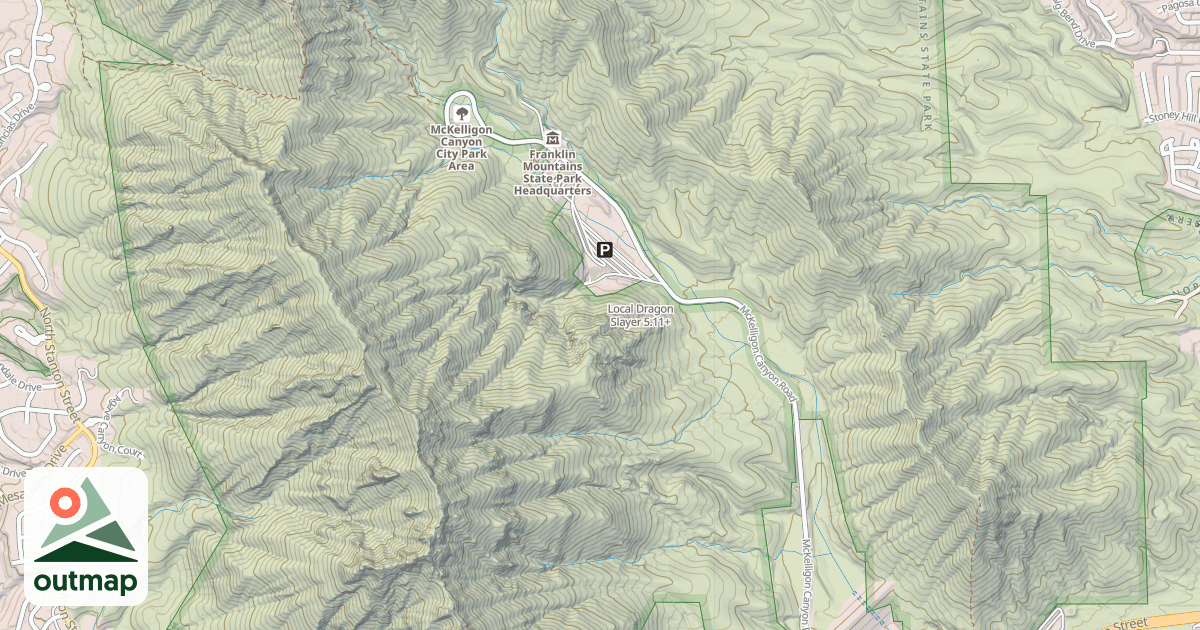 Map of Local Dragon Slayer