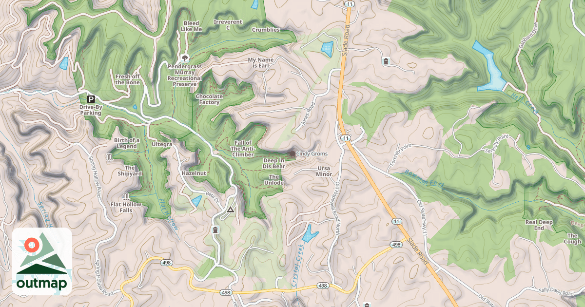 Map of Cindy Groms