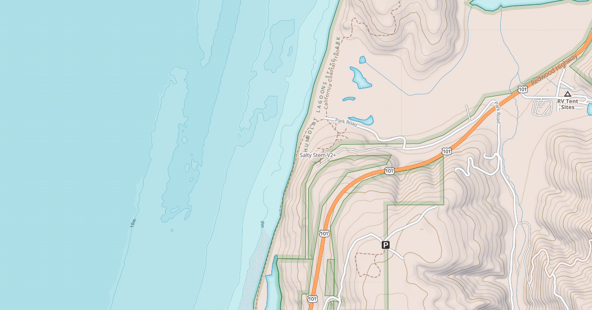 Map preview of Salty Stem