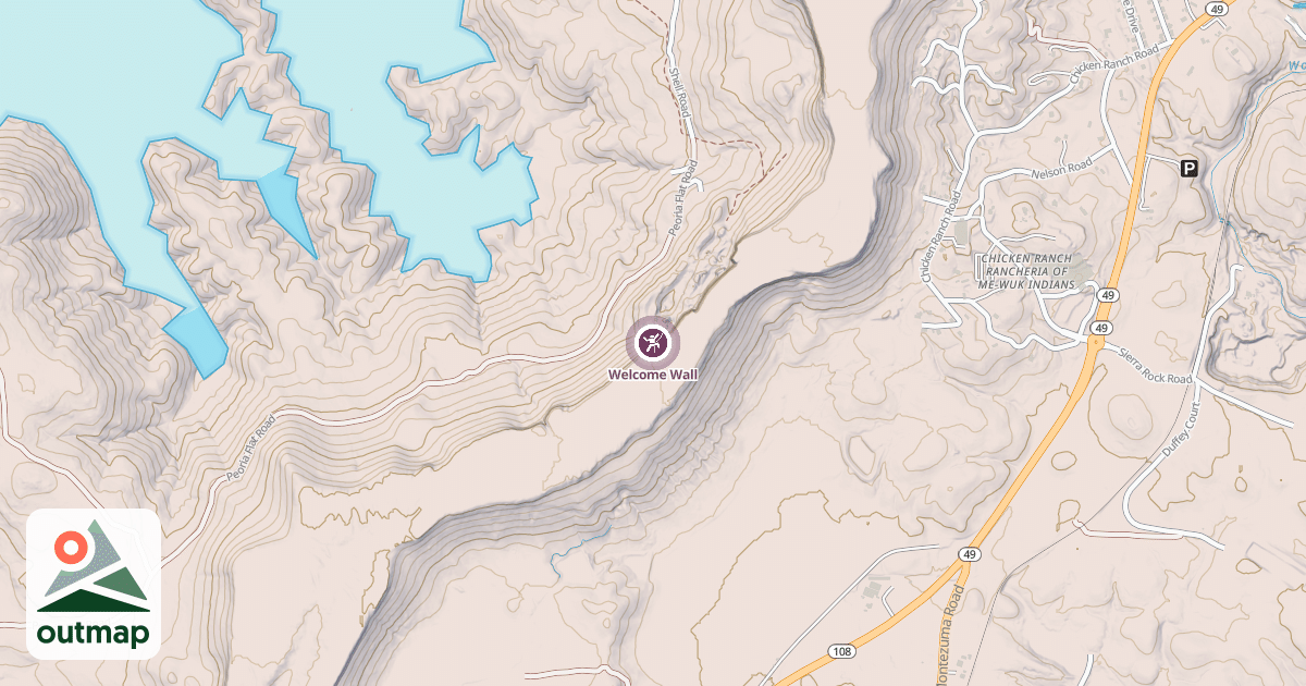 Map of Welcome Wall