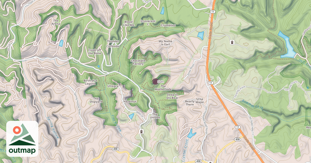 Map of Stain