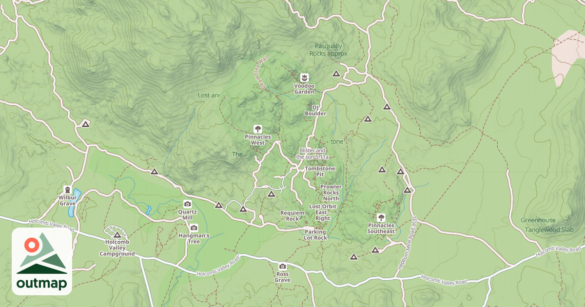 Map of Blister and the son