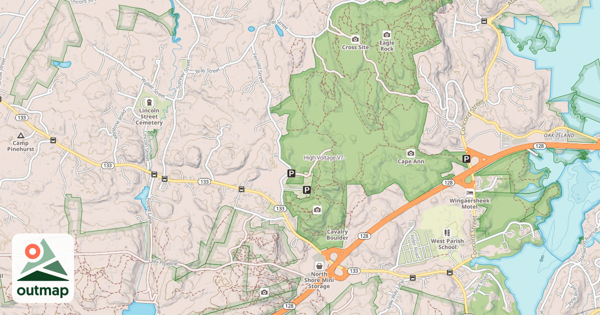 Map of High Voltage
