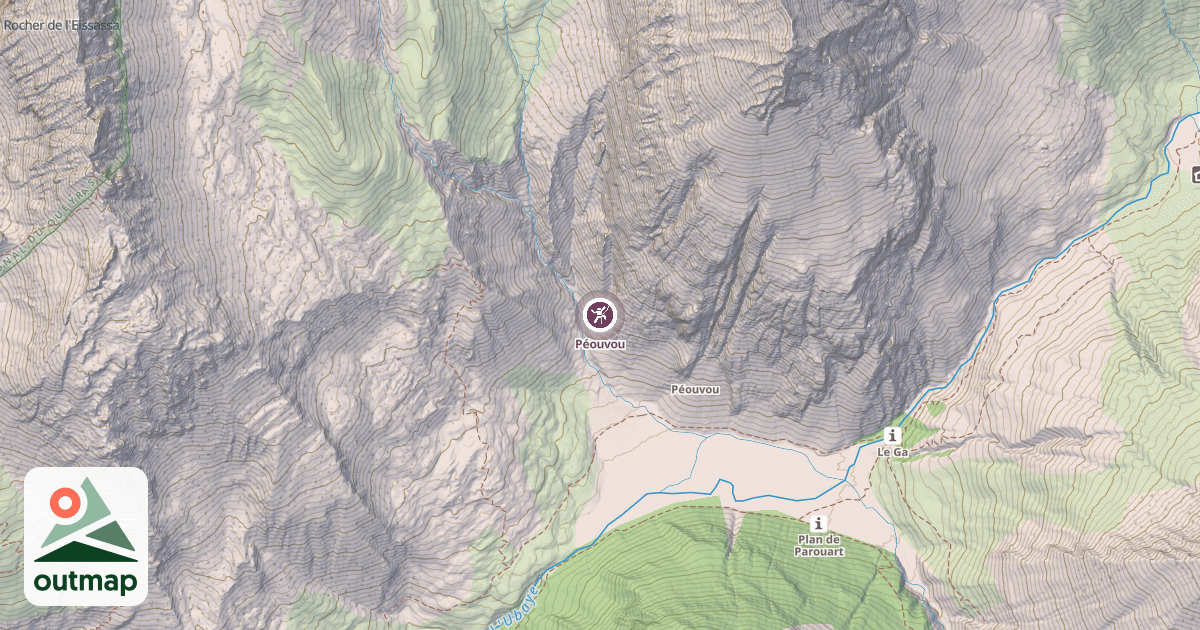Map of Péouvou