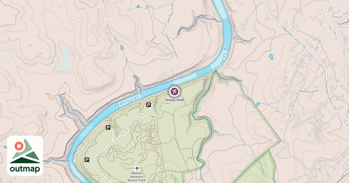 Map of Mossy Wall